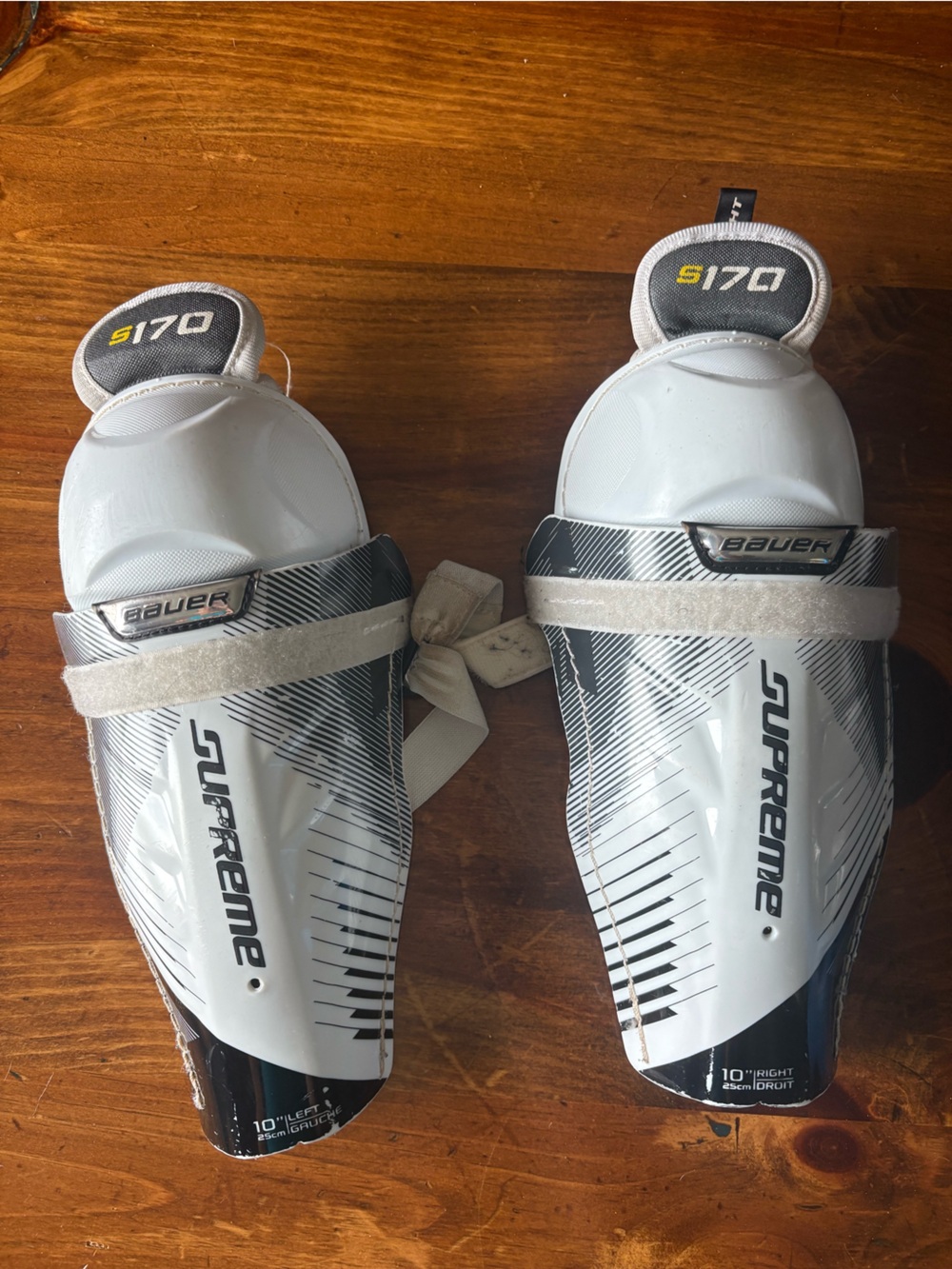 Bauer Supreme S170 Hockey Shin Guards 10”